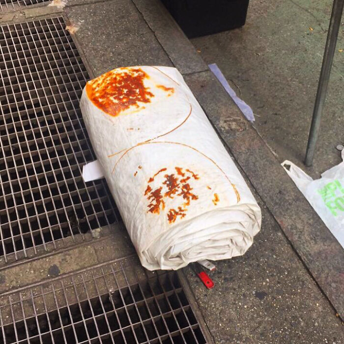 Rust or Giant Burrito? Street Food Confusion!