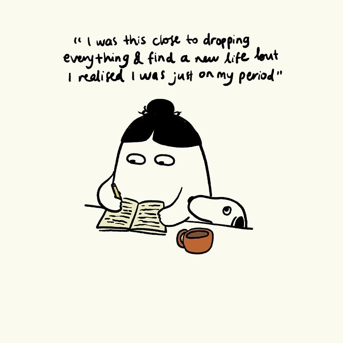 Tiny Life Moments Turned Into Hilariously Relatable Doodles