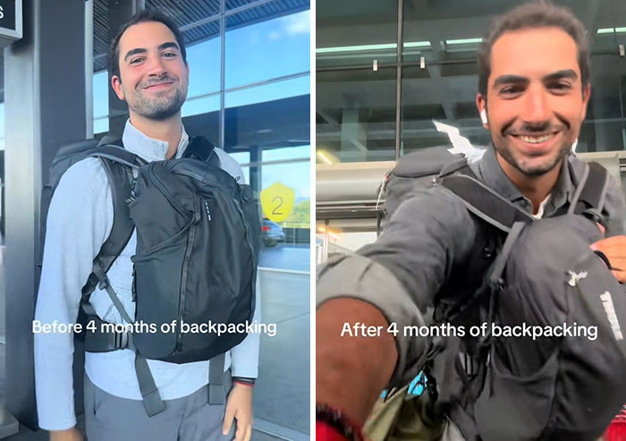Wait Till You See These 30 Backpackers' Before and After Travel Pics—It's Wild!
