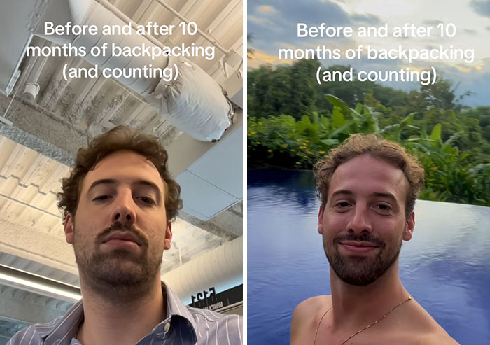 Wait Till You See These 30 Backpackers' Before and After Travel Pics—It's Wild!