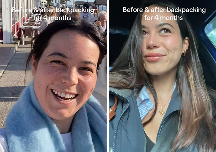 Wait Till You See These 30 Backpackers' Before and After Travel Pics—It's Wild!