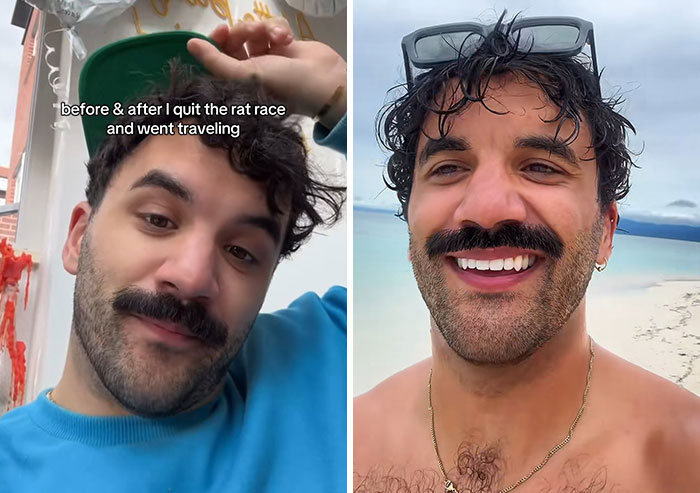 Wait Till You See These 30 Backpackers' Before and After Travel Pics—It's Wild!