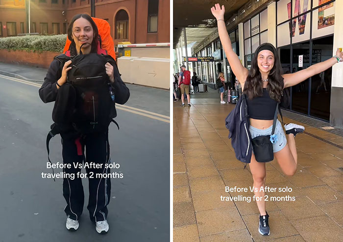 Wait Till You See These 30 Backpackers' Before and After Travel Pics—It's Wild!