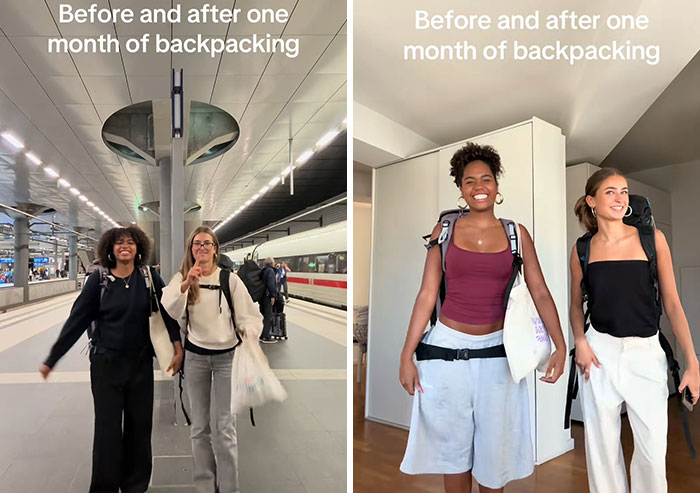 Wait Till You See These 30 Backpackers' Before and After Travel Pics—It's Wild!