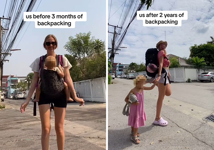Wait Till You See These 30 Backpackers' Before and After Travel Pics—It's Wild!