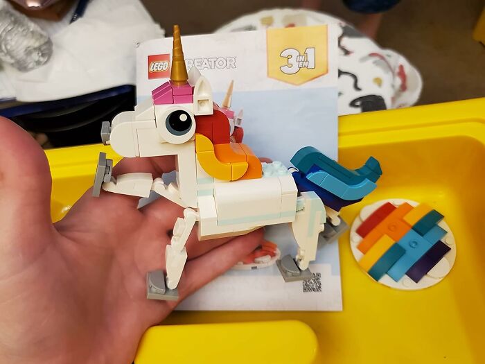 Building Happiness? Nah, Just Build This LEGO Unicorn And Smile Big