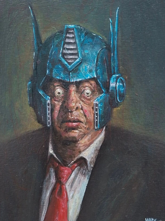 Wait, They Actually Made These Pop Culture Fever Dream Paintings?!