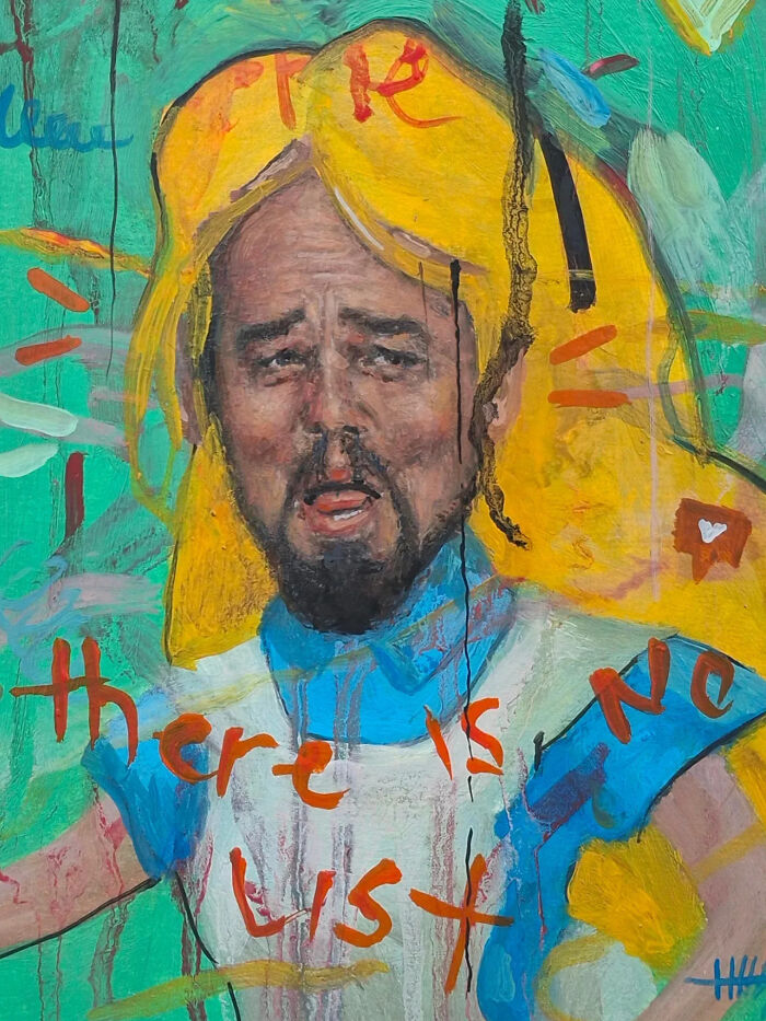 Wait, They Actually Made These Pop Culture Fever Dream Paintings?!