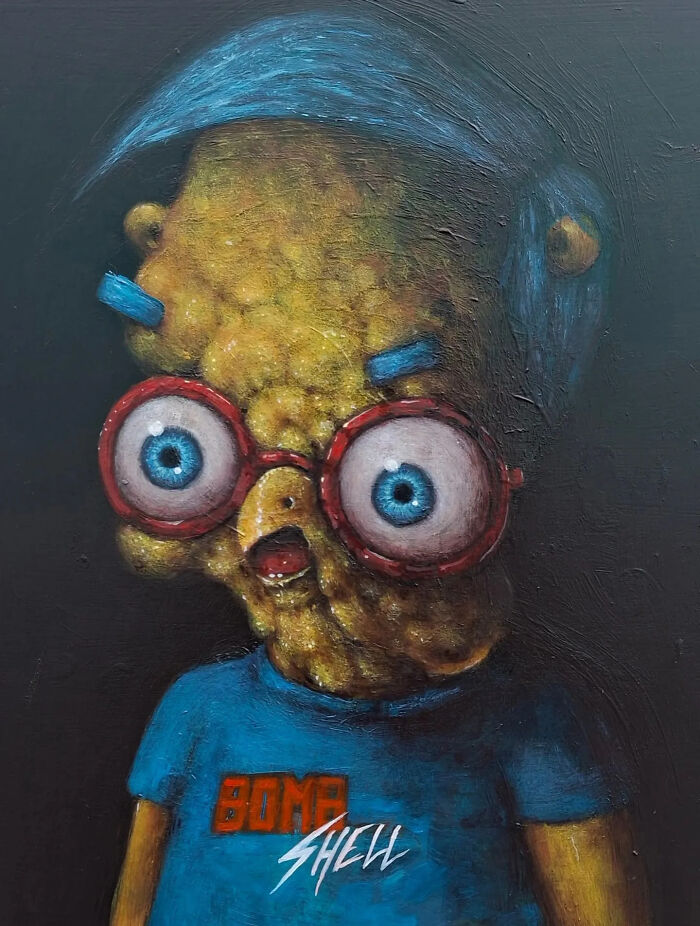 Wait, They Actually Made These Pop Culture Fever Dream Paintings?!