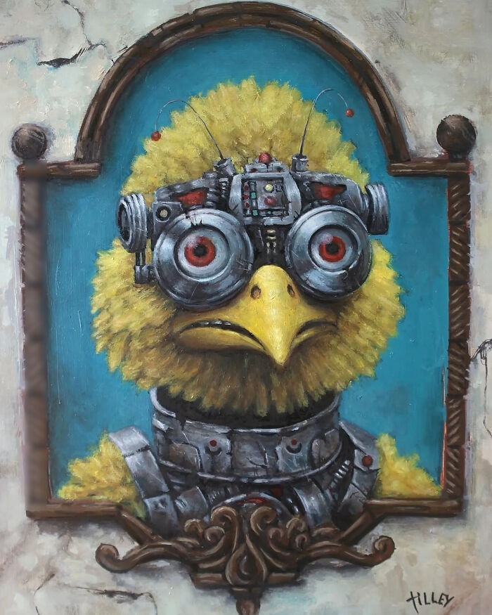 Wait, They Actually Made These Pop Culture Fever Dream Paintings?!