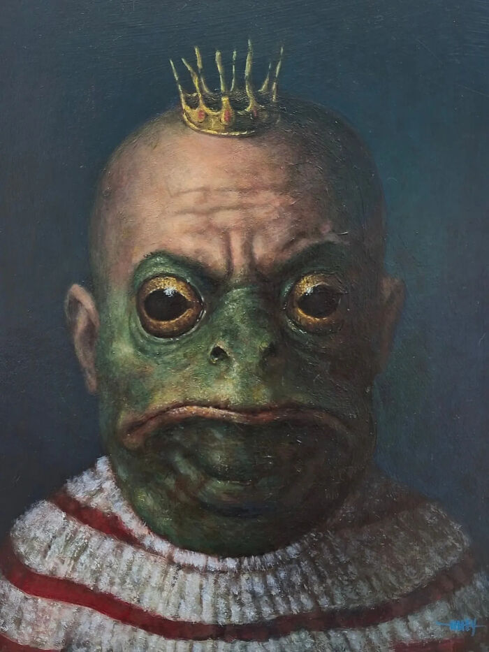 Wait, They Actually Made These Pop Culture Fever Dream Paintings?!