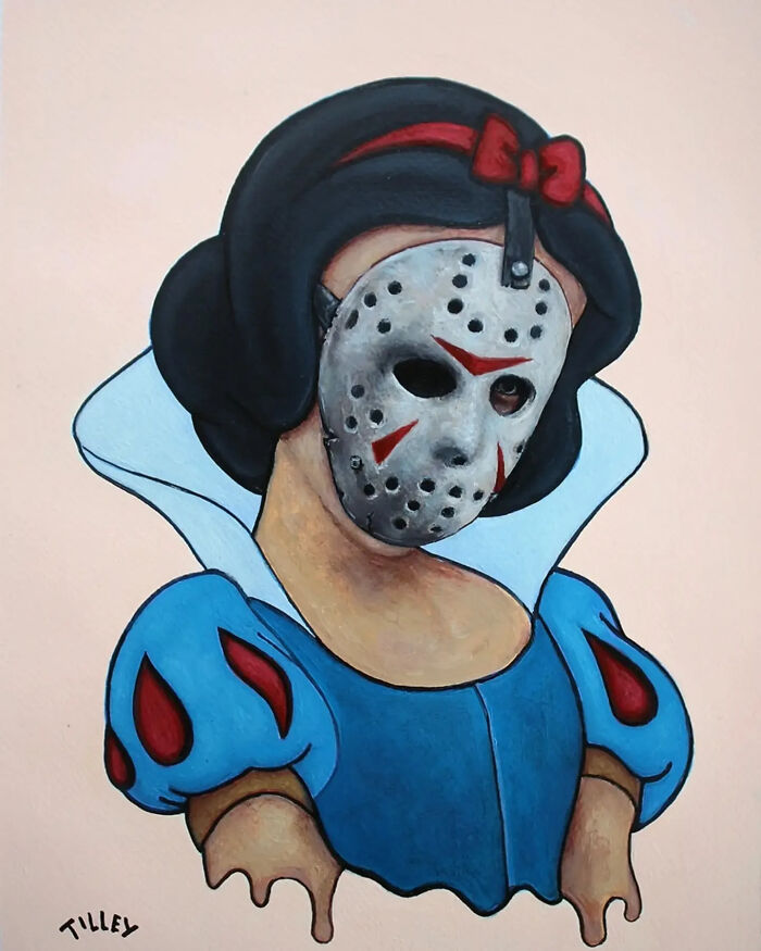 Wait, They Actually Made These Pop Culture Fever Dream Paintings?!