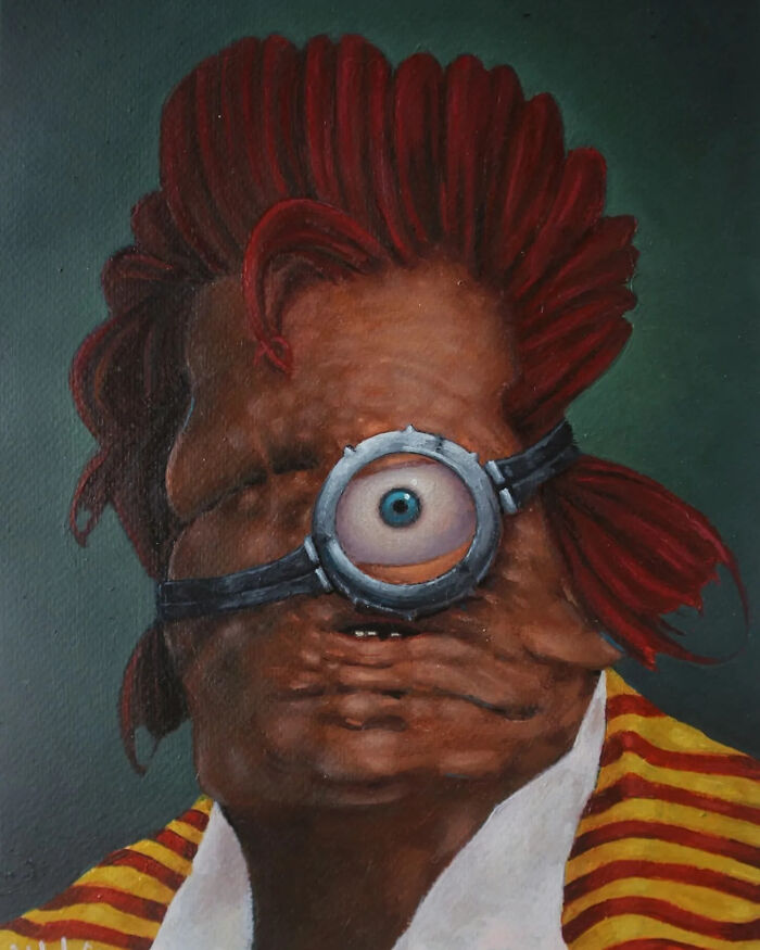 Wait, They Actually Made These Pop Culture Fever Dream Paintings?!