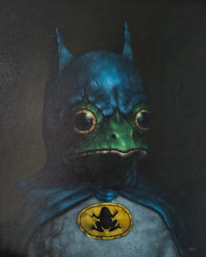 Wait, They Actually Made These Pop Culture Fever Dream Paintings?!