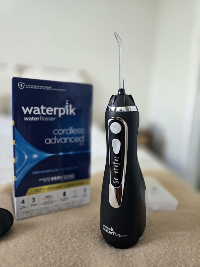 Waterpik: That Power Wash Between Your Teeth That Feels Like a Tiny Jet Engine