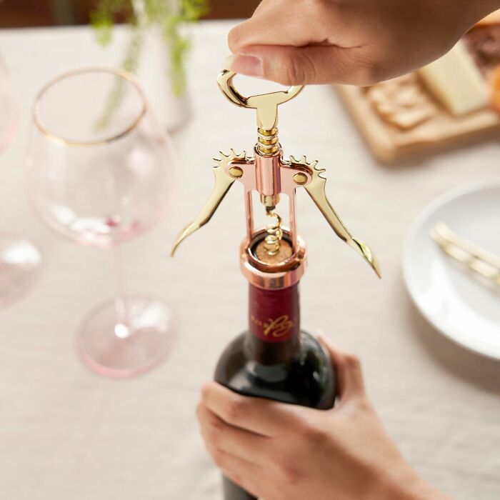 The Ceremony Deserves This Stunning Copper & Gold Wine Corkscrew