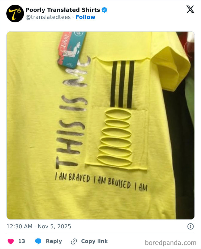 These T-Shirt Translations Are So Hilariously Wrong, You'll LOL for Days