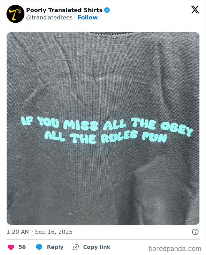 These T-Shirt Translations Are So Hilariously Wrong, You'll LOL for Days