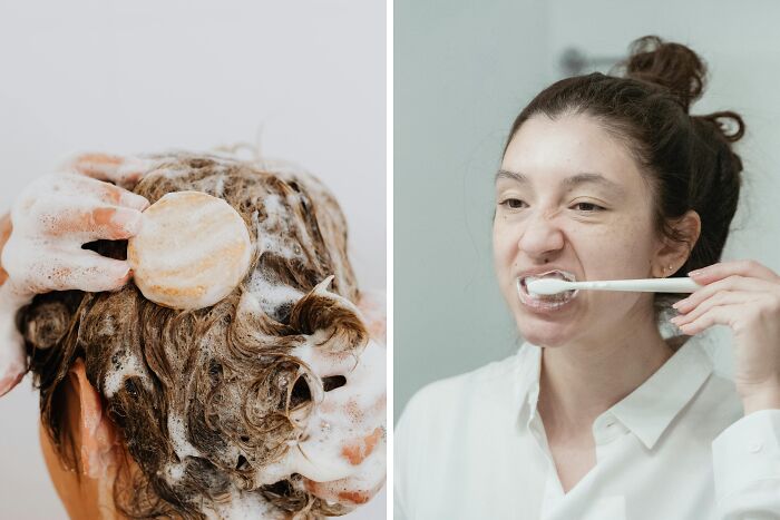 Shampoo in your eyes or toothpaste all over your shirt?