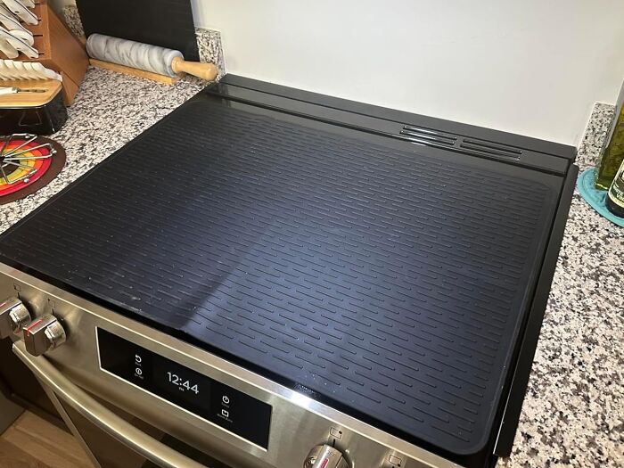 Close That Crumb Canyon Beside Your Stove With This Stove Top Gap Filler