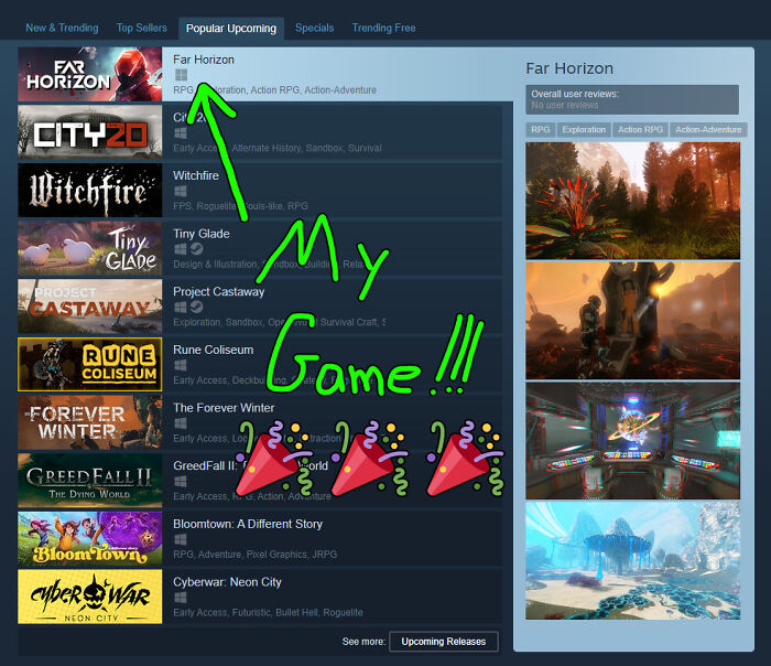 Brothers Making Childhood Dreams Reality—First Game On Steam’s Front Page!