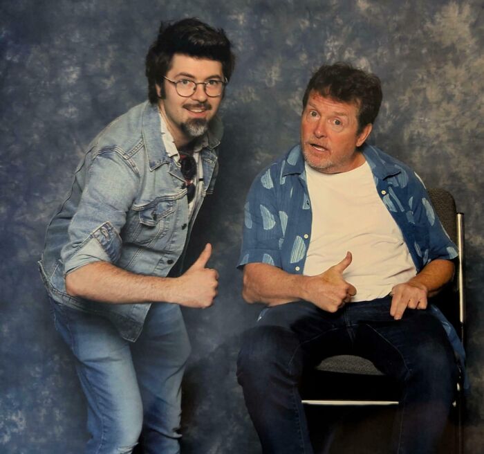 Met Michael J. Fox At Back To The Future 40th Anniversary—Fan Dream Come True