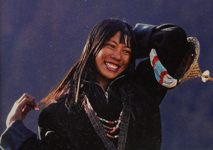 Young Girl in Bhutan’s Village of Laya