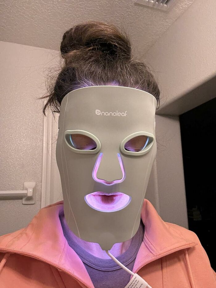 Your Skincare’s About To Get Its Glow-Up With The Nanoleaf LED Face Mask