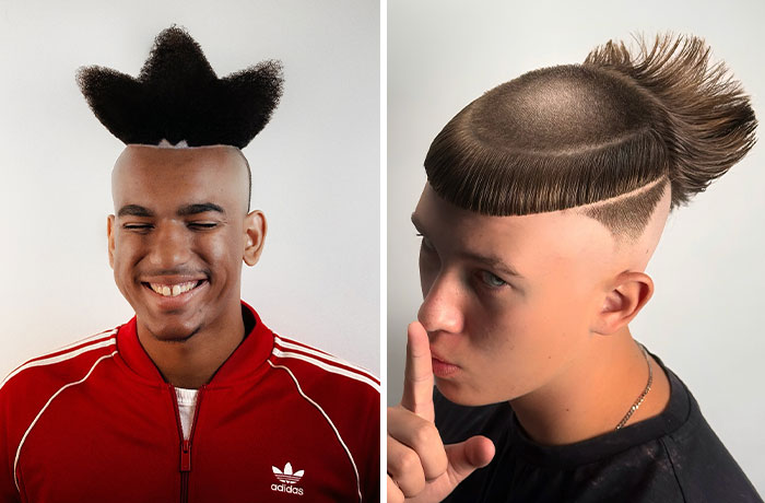 Wait, They Actually Made Haircuts This Wild?! (36 Pics)