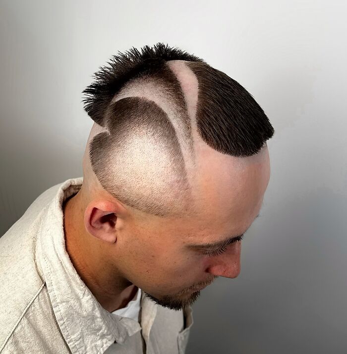 Heart Fade Cut