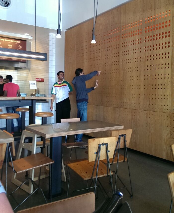 Grown Man Gets Finger Stuck In Chipotle’s Wall. Yep, That Happened.