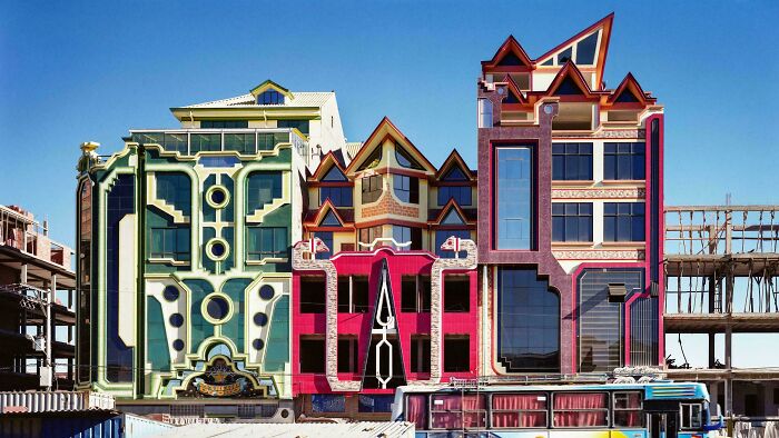 Bolivia’s Color-Blast Houses