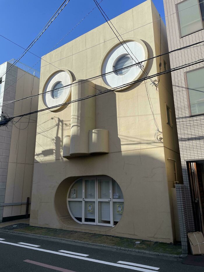 Face House In Kyoto
