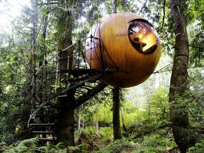 Free Spirit Sphere On Vancouver Island