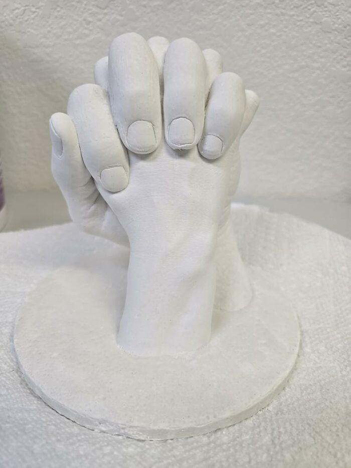 Make a Love Statue (But Way Less Creepy Than Taxidermy) With This Hand Casting Kit