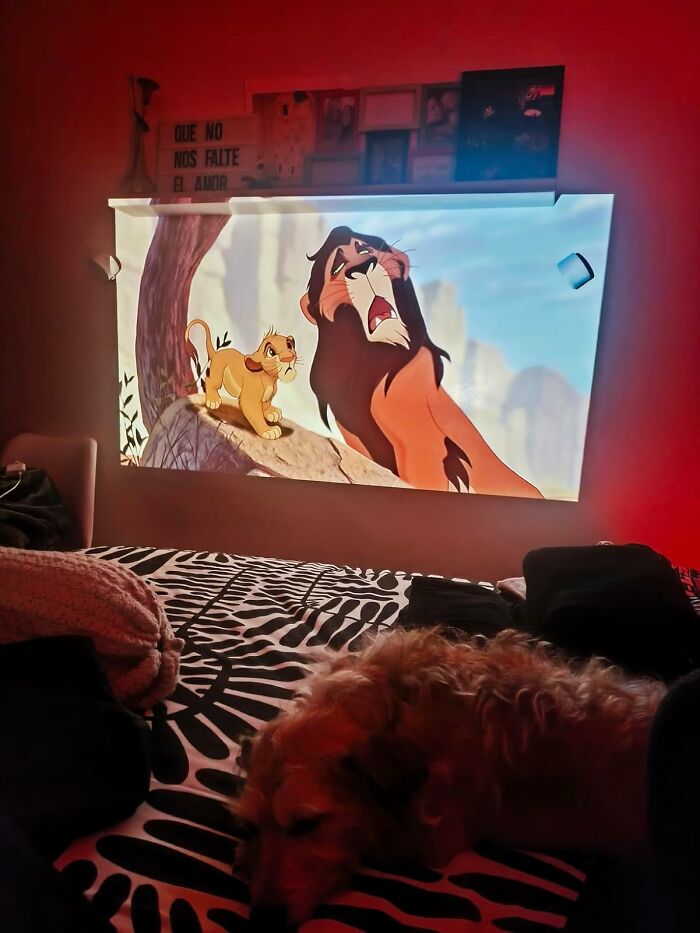 Movie Projector: Make Your Living Room Feel Like a Private Cinema Where Pants are Optional