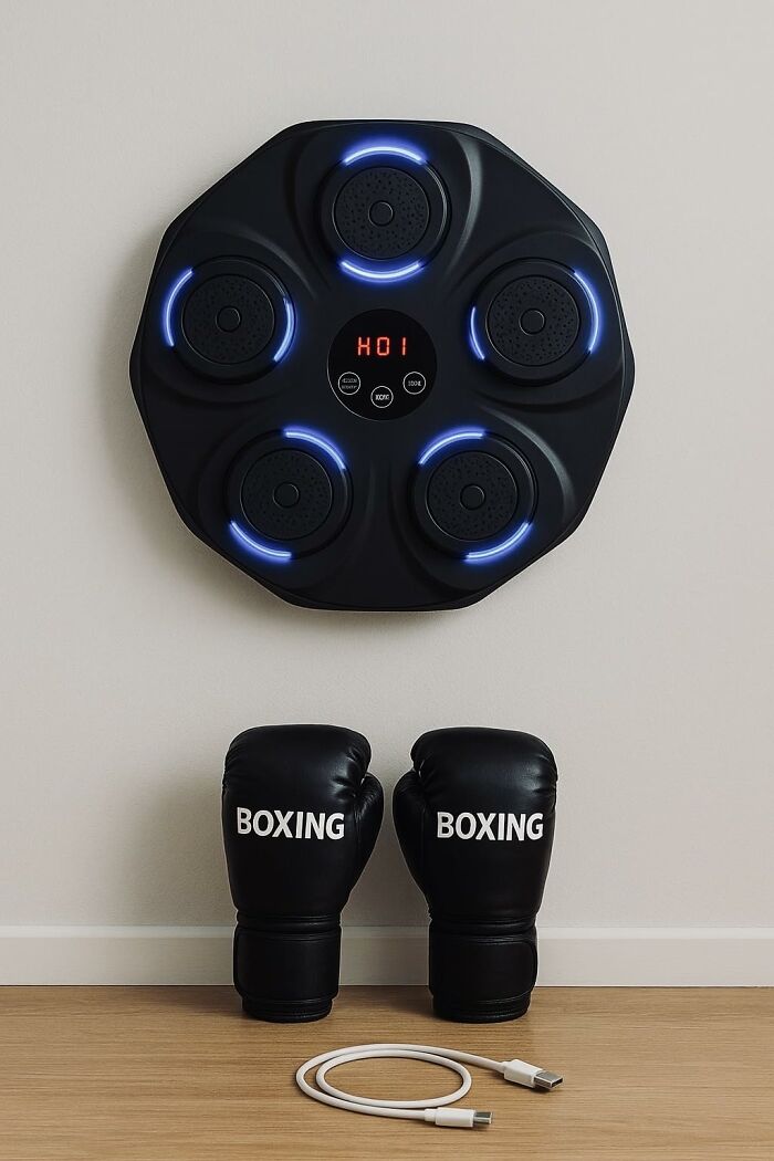 A Music Boxing Machine to Smack Out Their Teenage Angsty Vibes Productively