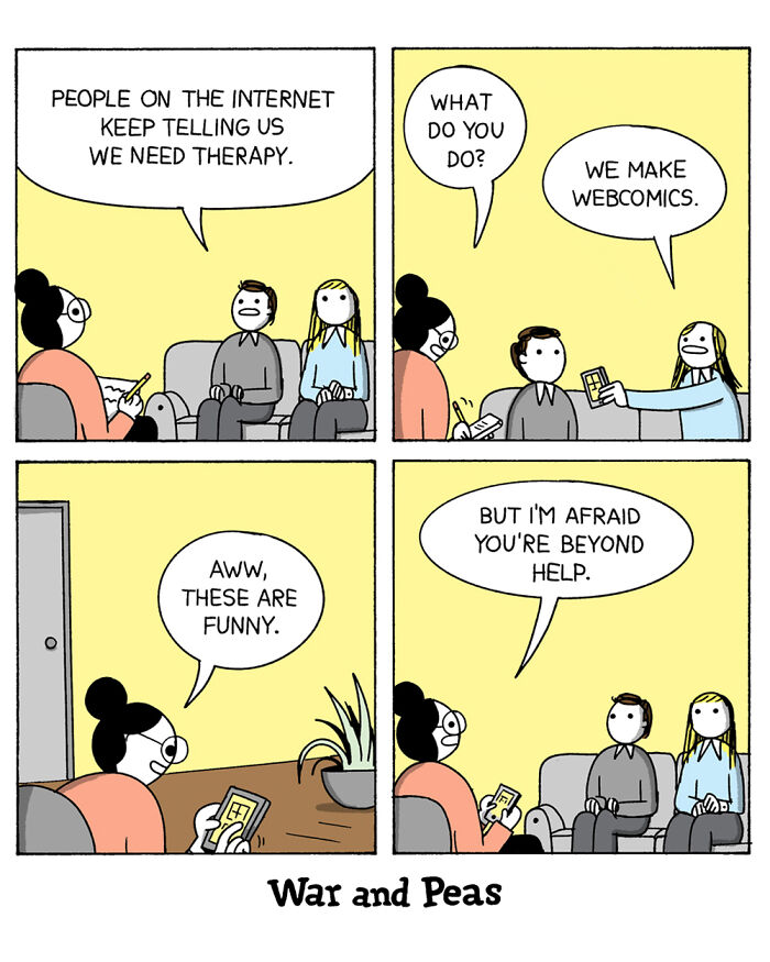 39 Wildly Weird War and Peas Comics That’ll Catch You Off Guard