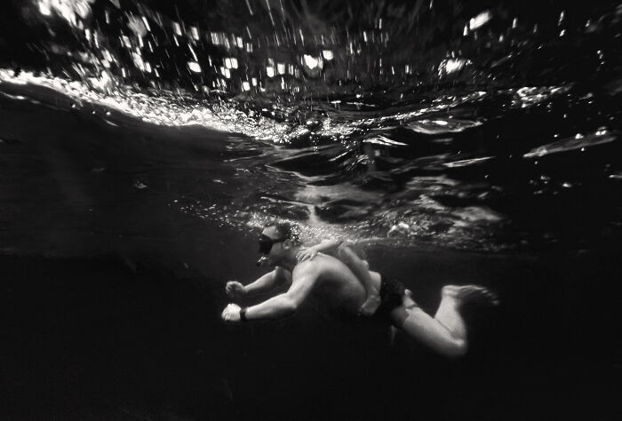 Fatherhood on the Edge (Aci Trezza, Italy) by Antonio Denti