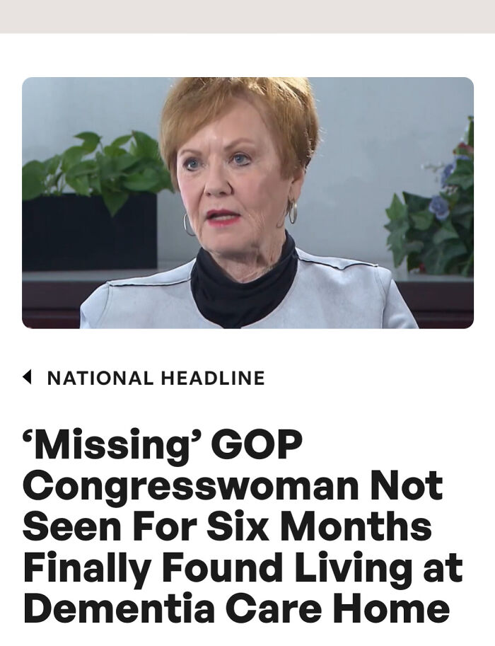 Republican Congresswoman Makes Strongest Case Yet For Term Limits