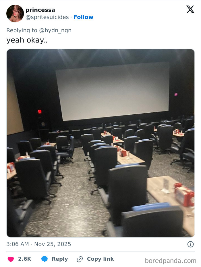Wait, They Actually Went To These Movie Theaters?!