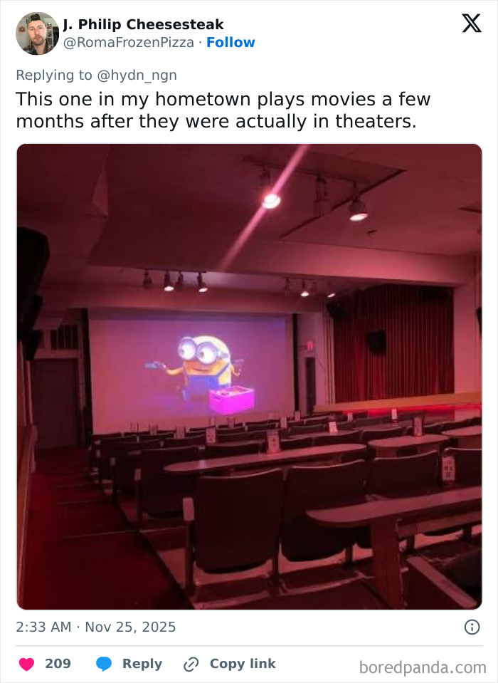 Wait, They Actually Went To These Movie Theaters?!