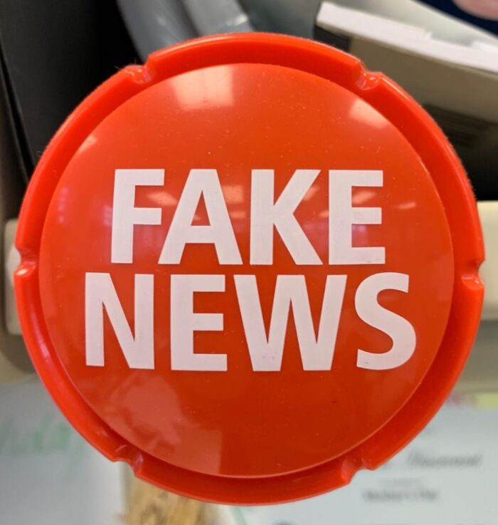 Press This Fake News Button To Finally Handle Uncle's Wild Rants With Style