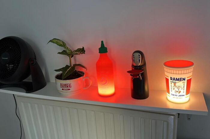 Spice Up Your Nightstand With This Chilli Sauce Bottle Lamp