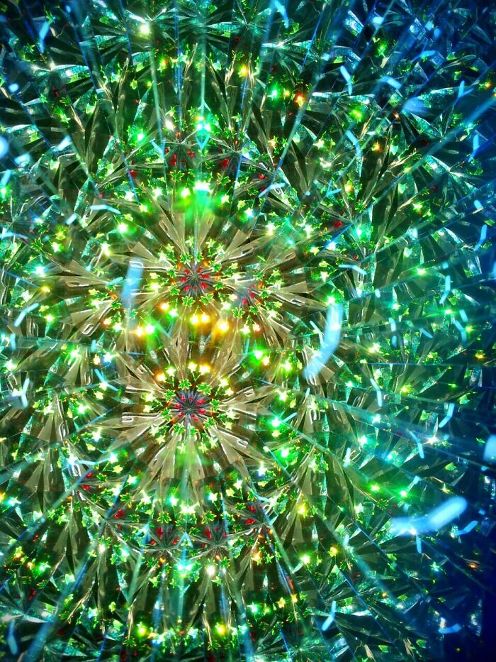 Snapped a Picture Inside a Kaleidoscope — It’s Like a Color Party!