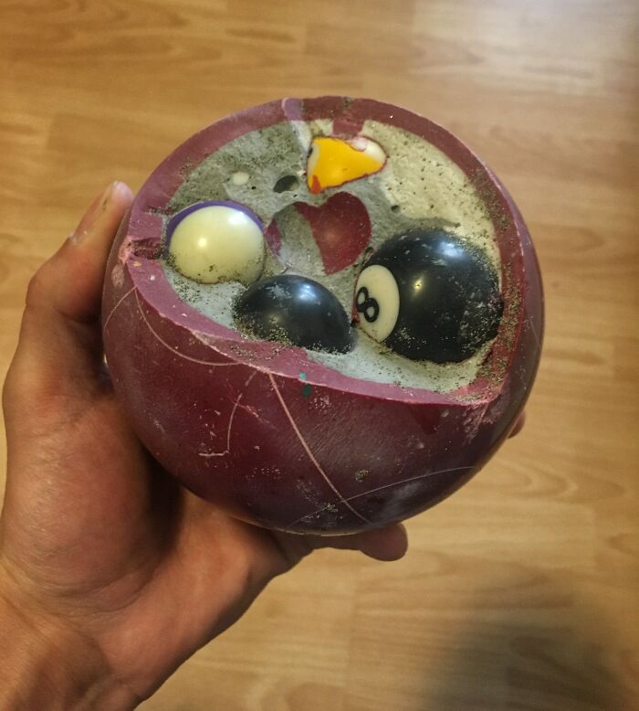 Inside a Bocce Ball — Who Knew Bocce Had Layers?