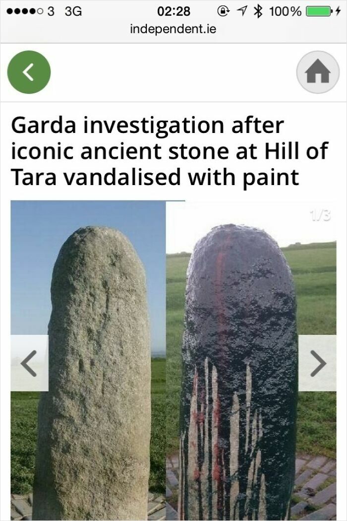 Vandals Ruin a 5000-Year-Old Monument—Tour Guide Nearly in Tears