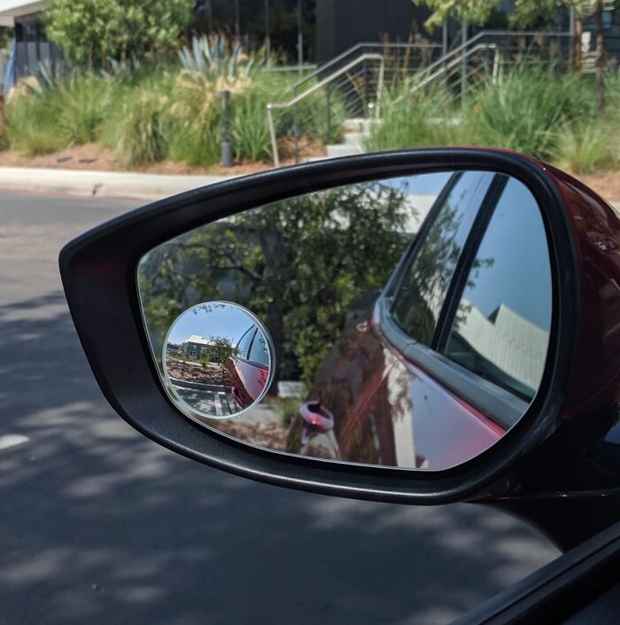 Keep Your Driving Drama-Free with These Tiny Round Blindspot Mirrors