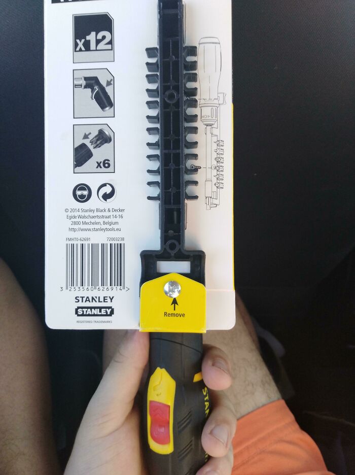 When You Need a Screwdriver to Open Your Screwdriver