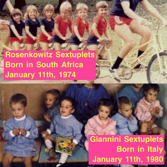 Sextuplets Showed Up 6 Years Apart... On The SAME DAY!